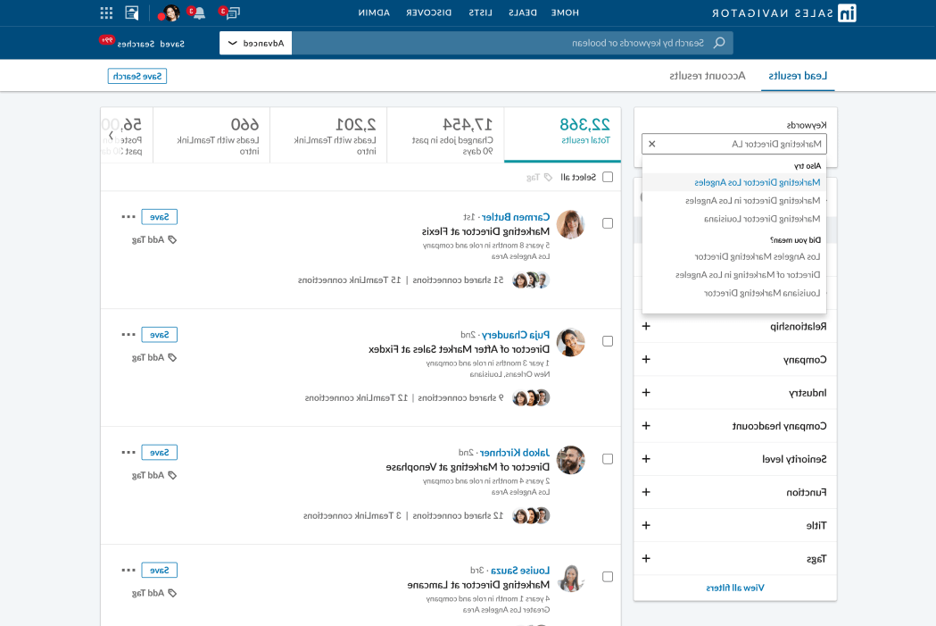 Quel est l'outil payant de LinkedIn ?