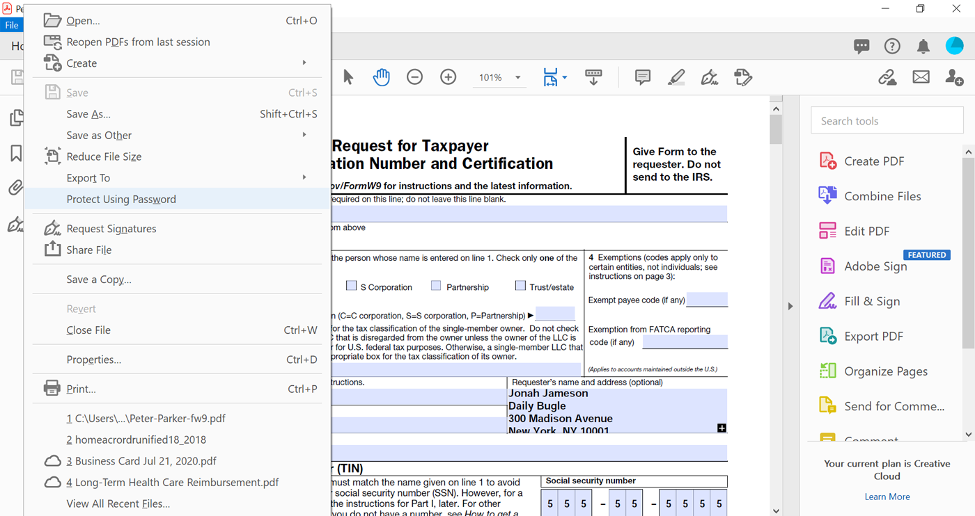 Comment chiffrer un fichier PDF ?