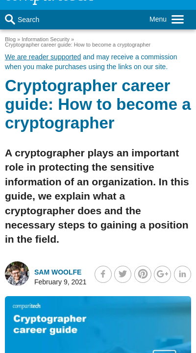 Comment devenir un cryptographe ?